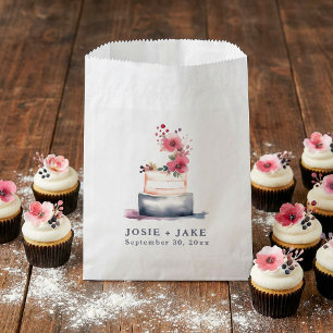 Sacs de bonbons de mariage pastel