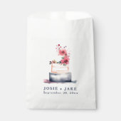 Sacs de bonbons de mariage pastel (Devant)