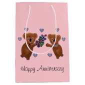 Sacs de cadeau d'anniversaire d'amour de koala (Devant)