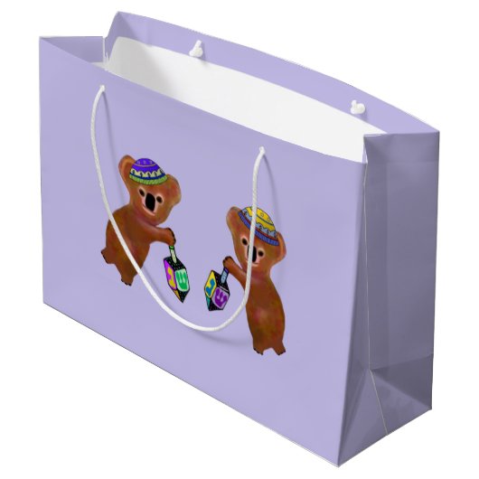 Sacs de cadeau de Chanukah de koala (Dos Angle)
