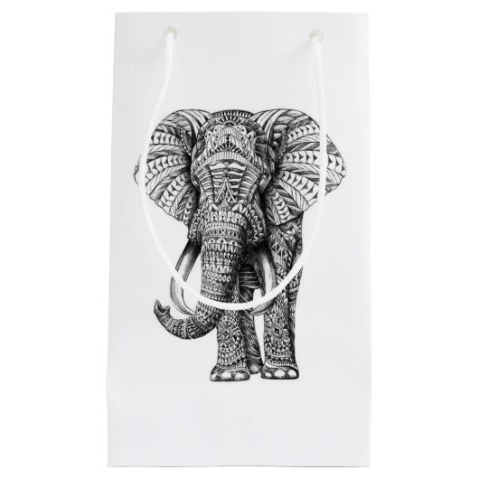 Sacs de cadeau de conception d'éléphant (Devant)