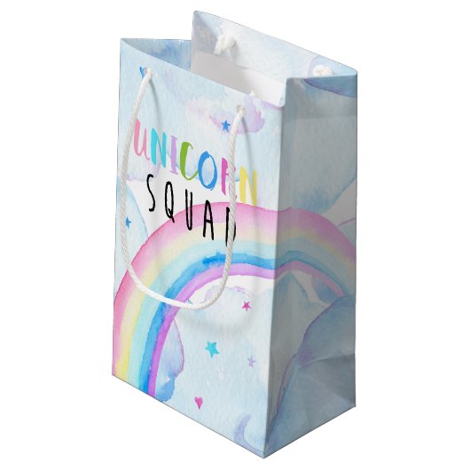 Sacs de cadeau de licorne (Dos Angle)