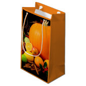 Sacs de cadeau de papier d'automne de thanksgiving (Dos Angle)