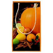 Sacs de cadeau de papier d'automne de thanksgiving (Devant)