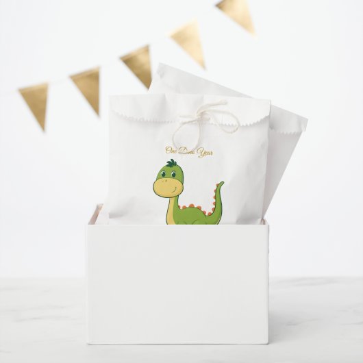 Sacs de cadeaux de fête d'anniversaire de dinosaur (Fête)