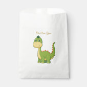 Sacs de cadeaux de fête d'anniversaire de dinosaur (Devant)