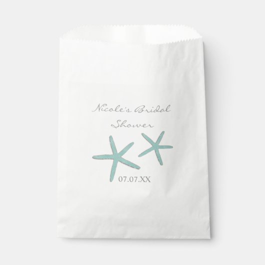 Sacs de cadeaux de fête de douche de mariée de pla (Devant)