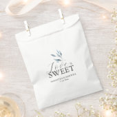Sacs de cadeaux de mariage L'amour est doux Feuill (Coupé)