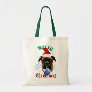 Sacs de chien de boxeur de Merveilleux-Noël