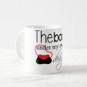 Sacs de concepteur sous ma tasse de café de yeux (Devant gauche)