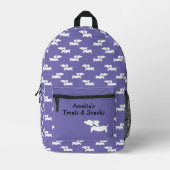 Sacs de Danses Purple pour les mamans de Chien Wie (Recto)