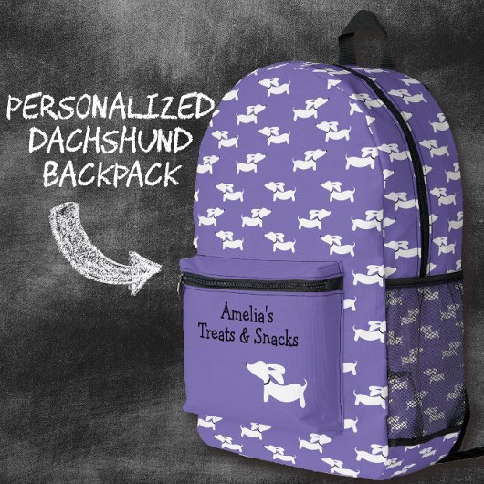 Sacs de Danses Purple pour les mamans de Chien Wie