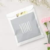 SACS DE FAVEUR CHIC_"YUM !" ARGENT (Scellé)