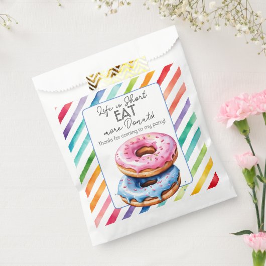 Sacs de faveur de beignets (Scellé)