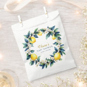 Sacs de faveur de Couronne de Citron Positano | Ci (Coupé)