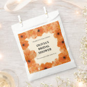 Sacs de faveur de douche de mariage floraux d'auto (Coupé)