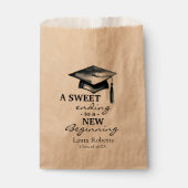 Sacs de faveur de la graduation, Fin douce nouveau (Devant)