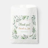 Sacs de faveur de mariage de remerciement de coeur (Devant)