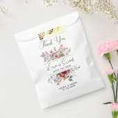 Sacs de Faveur de Mariage Floral Aquarelle Rose Ro (Scellé)