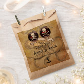 Sacs de Faveur de Mariage Pirate (Coupé)