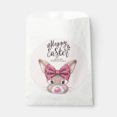 Sacs de Faveur de Pâques personnalisés - Bunny Pas (Devant)