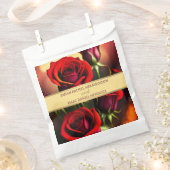 Sacs de Faveur de Roses Rouges (Coupé)