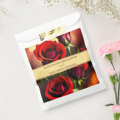 Sacs de Faveur de Roses Rouges (Scellé)