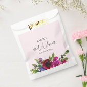 Sacs de Faveur Fleuris Aquarelle Rose Clair (Scellé)