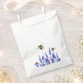 Sacs de Faveur Fleurs de Printemps et Abeilles (Coupé)