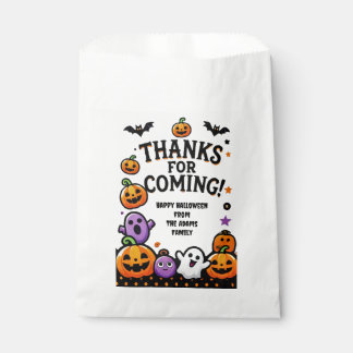 Sacs de faveur Halloween personnalisés