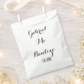 Sacs de faveur Mi Bautizo - Personnaliser (Coupé)