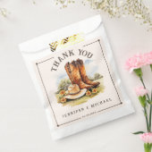 Sacs de Faveur Rustiques de Bottes de Cowboy de Pa (Scellé)