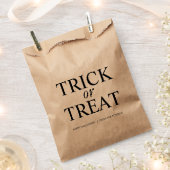 SACS DE FAVEURS CLASSIQUES D'HALLOWEEN POUR LA TOU (Coupé)