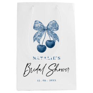 Sacs de faveurs de Baby Shower Bleu Quelque Chose