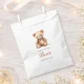 Sacs de Faveurs de Baby Shower Ourson (Coupé)