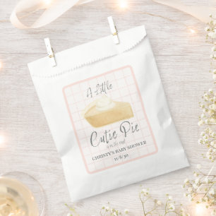 Sacs de faveurs de baby shower pour fille gourmand