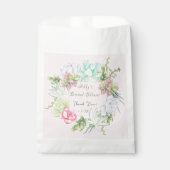 Sacs de Faveurs de Couronne de Verdure Grasse pour (Devant)