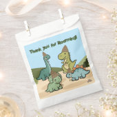 Sacs de Faveurs de Dinosaure Mignon (Coupé)