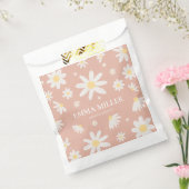 Sacs de Faveurs de Fleur de Marguerite Rose (Scellé)