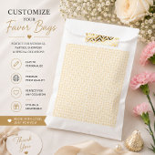 Sacs de Faveurs de Mariage Beige Luxe