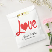 Sacs de Faveurs de Mariage d'Amour (Scellé)