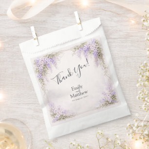 Sacs de Faveurs de Mariage Petits à Wisteria Régen