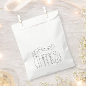 Sacs de Faveurs de Mariage Remerciements (Coupé)