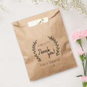 Sacs de Faveurs de Mariage | Un Petit Merci Mignon (Scellé)