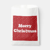 Sacs de Faveurs pour Arbres de Noël et Flocons de (Devant)