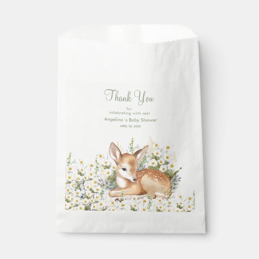 Sacs de Faveurs pour Baby Shower (Devant)