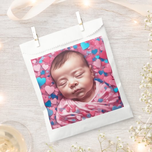 Sacs de Faveurs pour Baby Shower (Coupé)