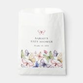 Sacs de Faveurs pour Baby Shower Papillon (Devant)