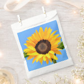 Sacs de Faveurs Tournesol Jaune (Coupé)