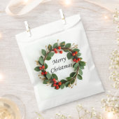 Sacs de fête de couronne de Noël (Coupé)